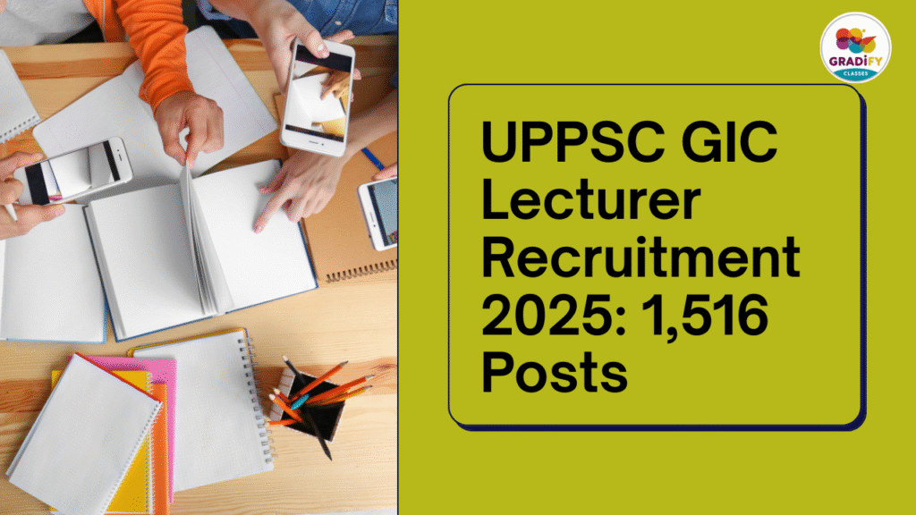 UPPSC GIC Lecturer